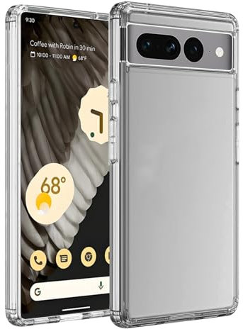 GiiKa für Google Pixel 7 Pro Hülle Silikon, Ultra Dünn Handyhülle für Google 7 Pro Schutzhülle, Kratzfeste, Weich TPU Ganzkörper, Gummi Stoßfeste Case, Slim Telefonhülle mit Kameraschutz, Transparent