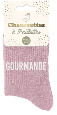 STC Chaussettes paillettes gourmande
