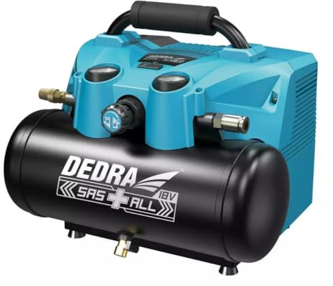 COMPRESSEUR DE BATTERIE 6L 2X18V DED7077V DEDRA
