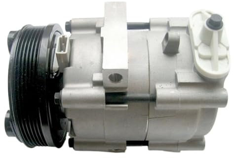 HOMEWQ Compresor de aire acondicionado compatible con Ford Mondeo MK1, MK2, MK3, Transit – Compatible con Jaguar X-Type – Números de pieza OEM: 96BW19D629BA, 1035431, 1S7H19D629EA, XS7H19D629AB, 13089