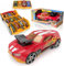 Hot Wheels NEW Car Storage 2in1 Race N' Haul free wheel Car Storage case with Retractable Handle - Stores up to 15 cars (cars not included)