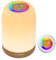 UPXNBOR Night Light, LED Touch Bedside Table Lamp with Dimmable Light, 256 RGB Colours and 5 Brightness Levels, Timer, Hanging Hook, USB Rechargeable, Portable Lamp for Bedroom, Living Room, Kids