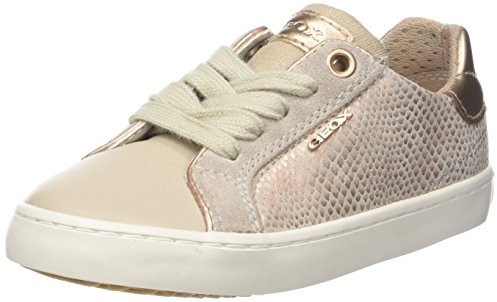 Geox J Kilwi J, Baskets Basses Fille, Rose (Skin), 33 EU
