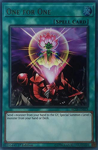 Sinoeem Yu-Gi-Oh! - One for One - AC19-EN018 - Ultra Rare - 1st Edition - Adventskalender 2019