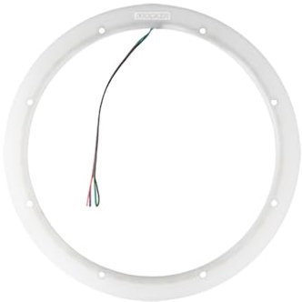 Kicker 47KLSR65 Car Marine Boat UTV Weather Proof 6 1/2 Speaker LED Light Ring