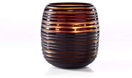 Onno Sphere Duftkerze, Glas, braun, XL