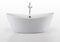 Baignoire ilôt blanc Acrylique Moderne Design 180 x 80 cm Mod. Beverly + Robinet