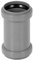 Tycner | Graue Polypropylen-Muffe DN 75, 75 mm, 0,09 kg, 1 St.