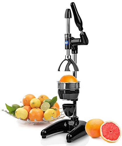 Tribest MJP-100BK Pro MJP-100 Manual Juice Cold Press Juicer for Citrus, Stainless Steel, Black