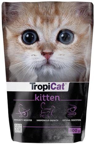 TROPICAT Kitten 400g - Alleinfuttermittel für Katzenjunge bis 12 Monate