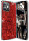 OKZone Compatible with iPhone 13 (6.1 Inches) Case [with HD Screen Protector], Bling Glitter Sparkle Design Slim Fit Soft Gel TPU Silicone Skin Cover Anti-scratch Protective Case (Red)