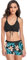 Jarseila Costume da Bagno Donna A Vita Alta Pantaloncino da Bagno Halter Bikini Due Pezzi Beachwear Elegante Costumi Mare da Donna Spiaggia Swimsuit, Nero, XL
