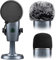 Yeti Nano Pop Filter, ChromLives 3-in-1 Mikrofon-Windschutzscheiben-Schaumstoffabdeckung + Mikrofon-Windabdeckung + zweilagiger Rauschunterdrückungs-Popfilter für Yeti Nano, Combo 3 Stück
