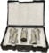 BIMECC Ford Transit CUSTOM Locking Wheel Nuts/Bolts - M14x1.5 - Silver/Chrome - For AFTERMARKET Alloy Wheels