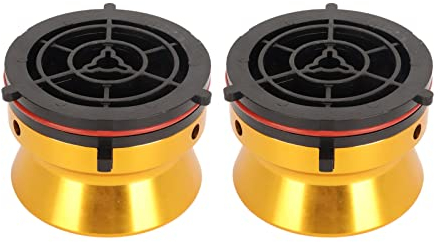 1 Paar Nab Hub Adapter, 10 Zoll Opener Universal Ladevorrichtung, für Studer ReVox Akai Teac (Gold)