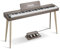 Donner DDP-60 88 Key Digital Piano for Beginner, Electric Keyboard with Velocity-Sensitive Keys, 128 Voices, 83 Rhythms, 8 Reverb Effects, 5 Strength Curves, Auto Chord, Gray