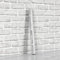 Hode White Brick Self Adhesive Wallpaper 44X300cm, White Effect Sticky Back Plastic Roll, Peel and Stick Wallpaper Vinyl Wrap for Wall, Living Room, Kitchen