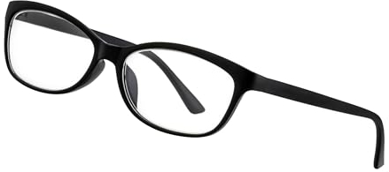 LEXXOO - Stylische Lesebrille mit Federscharnier in +1,5 Dioptrien in Schwarz - Klare Sicht dank hochwertiger Gläser – Leichtes und modernes Design - Fertiglesebrille für angenehmes Lesen und Arbeiten