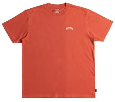 BILLABONG Arch Crew - Short Sleeve T-Shirt for Men - Short Sleeve T-Shirt - Men - Red