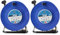 masterplug HDCC5013/4BL-MP - Masterplug HDCC5013/4BL 50m 13A 4-Socket Open Cable Reel (Pack of 2)