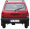 Adesivo compatibile auto fiat panda 4x4 portellone posteriore cofano stickers offroad (NERO)