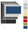Rettika Verdunkelungsrollo ohne Bohren, für Fenster, Breite 150 cm, Höhe 150 cm, Blau Farbe, Klemmfix Montage, Jalousien Fenster, Fenster rollos für innen, Klemmrollo