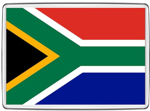 Pixly® South Africa Flag Fridge Magnet Large Jumbo Size African Keepsake Country Souvenir Novelty Refrigerator Magnets Gift