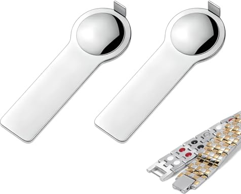 2 Pcs Nomination Charms Tool, Italian Charm Bracelet Helper Tool, Stainless Steel Round Opening Tool, for Adding Links and Removing Bracelets,Women Charm Accessory Tool