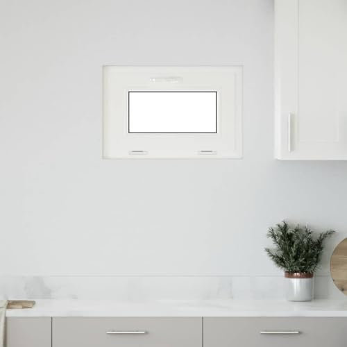 Xichuzi Finestra Seminterrato RISOR 60x40 cm Tilt 3 Vetri Bianco -4108377