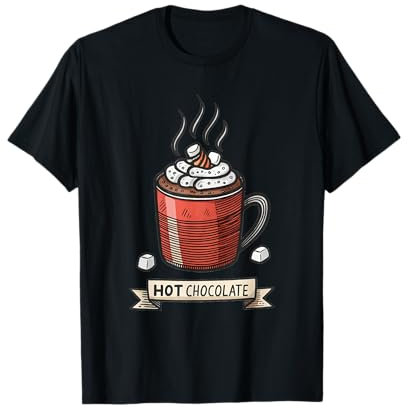 Tasse chaude de délices au chocolat chaud T-Shirt