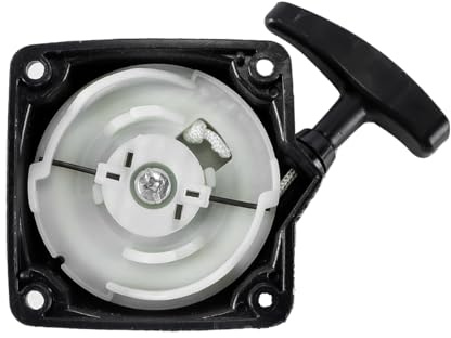 Ausi Universal Recoil Pull Starter, Tear Start Tool Stimmer Group for Strimmers Brush Cutters Lawnmowers (Black)