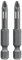 kwb 2 x Bits 50 mm PZ 1 Torsion (TQ 60 Stahl, Torsionszone, ISO 1173 Antrieb C6.3)