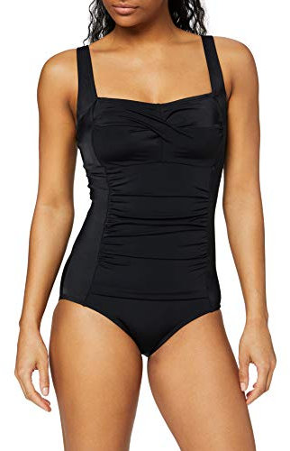 Dorina Fiji - Costume da Bagno Donna, Nero, Taglia Produttore: L