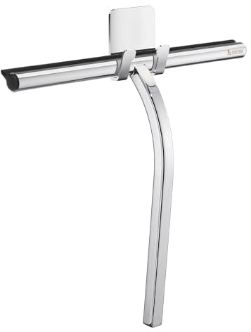 Smedbo SIDELINE Glaswischer/Duschabzieher mit selbstklebenden Haken