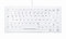Active Key AK-C4110F-U1-W/GE Kleine Hygiene Tastatur, USB Weiß