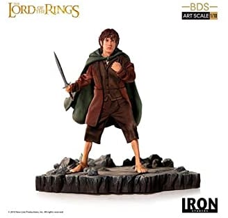 Iron Studios Lord of The Rings BDS Art Scale Statue 1/10 Frodo 14 cm, 16219-10, Mehrfarbig