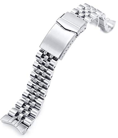 22mm Angus-J Louis Jub Metallarmband für Orient Triton gebürstet