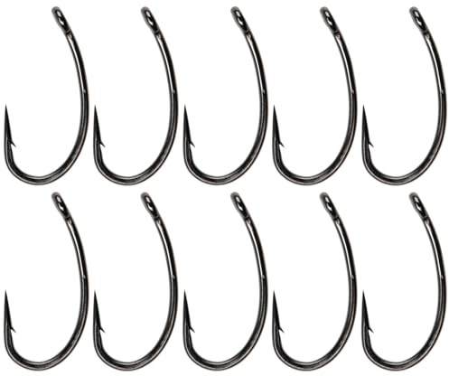 Fox Carp Hooks Curve Shank - 10 Karpfenhaken