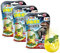 INKEE SURPRISE DINO | 3er Bundle Kinder Badebomben mit Dinosaurier Figuren, 3x Ei-Form Badebomben mit Pfirsich-Eistee Aroma, Badekugeln mit Badewannenspielzeug