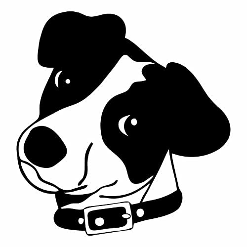 AMA SHOP Aufkleber für Hunde, Rasse, Jack Russell, PVC, für Wandaufkleber, Auto, Motorradhelm, Wohnmobil, Boot