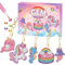 ORIENTAL CHERRY Girls Birthday Presents, Arts and Crafts for Kids, Make Your Own GEM Keychains - 5D Gem Art Painting by Numbers Art Kits for Girls Kids, Gifts for Girls Boys
