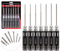 INJORA RC Herramienta de Destornillador 7PCS,Herramientas Reparación de Coches RC,Juego de Destornilladores Allen Hexagonales para RC Modelo Coche Drone Barco