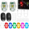 Car Remote Control Strobe Light, Wireless High Brightness Drone Strobe Light, 7 Colors Led Airplane Strobe Lights and USB Charging Strobe Drone Light for Bike Motorcycle Drone