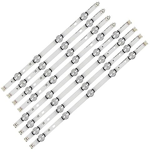 HABITZ Bande de rétroéclairage LED 9 lampe compatible for LG 47quot; TV DRT 3.0 47quot; 47LB631V 47LB561V 47LB6300 47GB6500 47LB652V 47lb650v 47LB5610 47LB565V