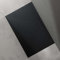 doporro Receveur de Douche 90x140x3 cm Bac à Douche Ultra Plat en Solid Surface Gris Noir Mat Geoma07 avec Bonde AL06