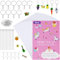 Ainiv 150 Stück Schrumpffolie Set, 20PCS Schrumpffolie zum Basteln, Inklusiv Schrumpfpapier(20 * 14.5cm), Schlüsselanhänger, Offener Schlaufe, Kugelketten, Ohrhaken, DIY Schrumpffolien Set für Kinder