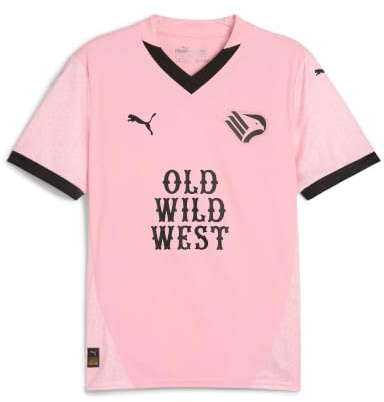 Puma Maglia da uomo Palermo Home 2024 2025 Adulti, rosa, S