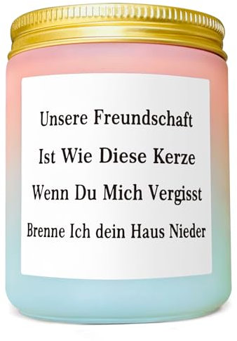 Beste Freundin Geschenke, Geschenk Beste Freundin Geburtstag, Geschenk für Beste Freundin, Geschenke für Frauen Lustig, Geburtstagsgeschenk für Freund, Geschenk Beste Freundin, 9Oz Lavendel-Duftkerze