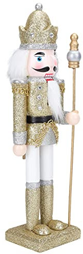 Ciieeo 1stück Nussknacker Puppe Weihnachtsdekoration Für Junge Mädchen Handgefertigte Holzfigur Lebendig Und Farbenfroh Für Festliche Anlässe Stilvoll Und Charmant