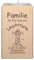 Familie ist unser Leuchtturm - Teelichthalter aus Holz mit Spruch, Kerzen Halter Deko für Wohnzimmer, Esszimmer, Flur, Bad, Geschenkidee Eltern, Kinder, Freunde - Geschenkissimo